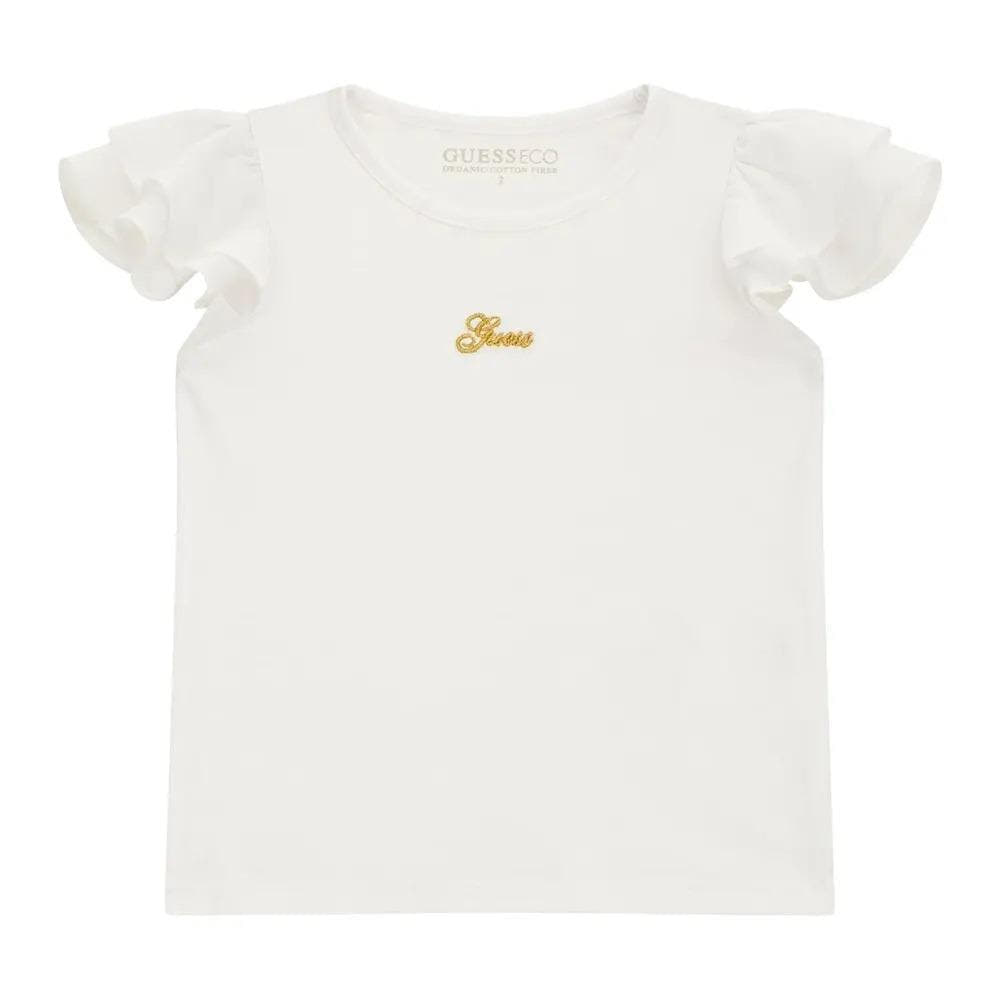 SS T-SHIRT W/CHIFFON 