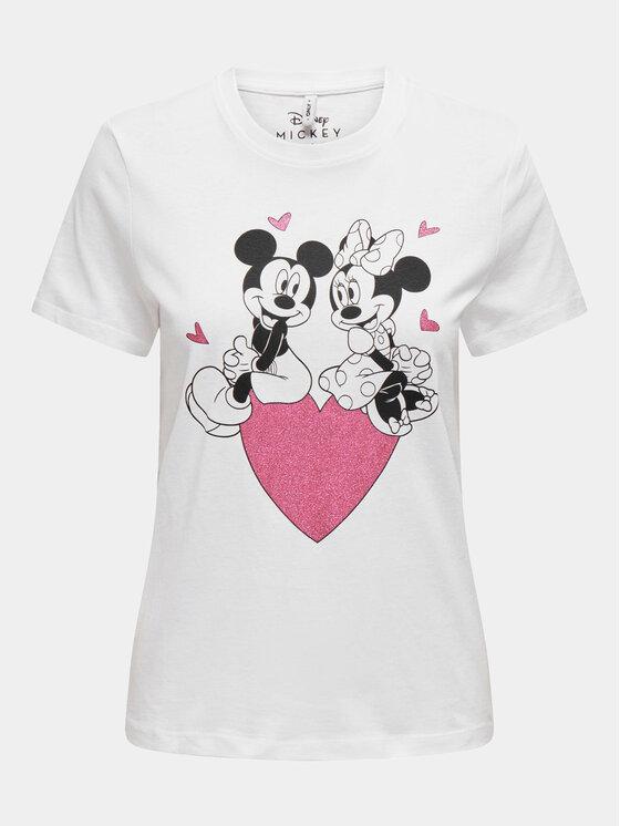 ONLMICKEY LIFE REG S/S VALENTINE TOP JRS 