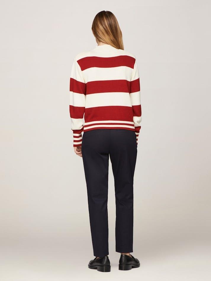 RUGBY STP  MOCK-NK S WW0WW42155/XNN TOMMY HILFIGER