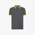 SUN68 POLO BIG STRIPE FLUO S/S