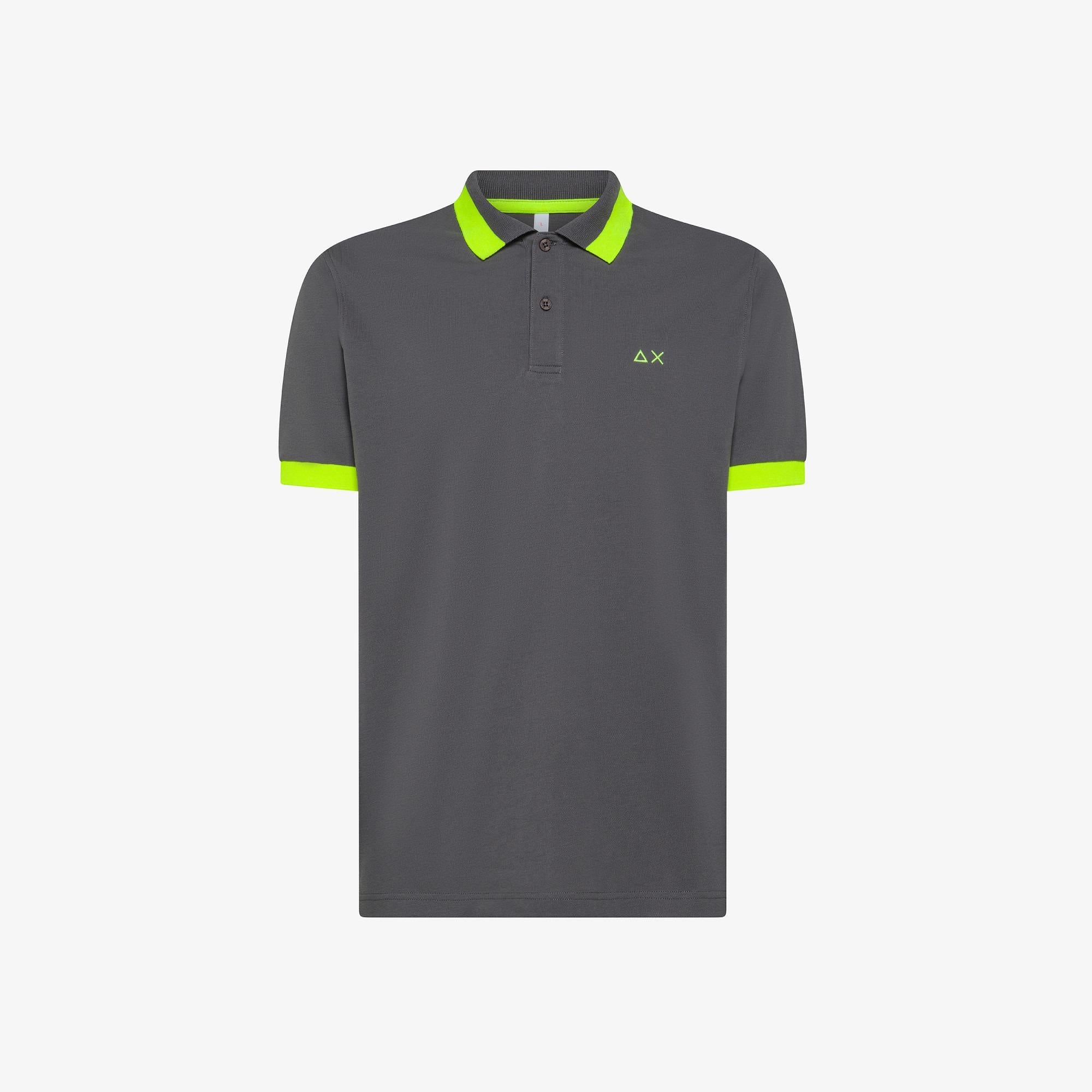 POLO BIG STRIPE FLUO S/S 