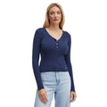 BLAIRE VN LS HENLEY SWTR 