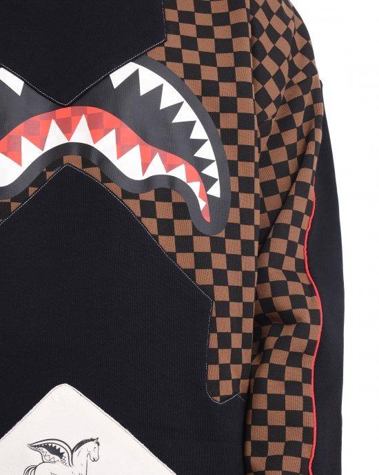 TRIPLE CREWNECK BROWN 