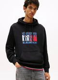 TOMMY JEANS TJM REG RWB FLAG HOO
