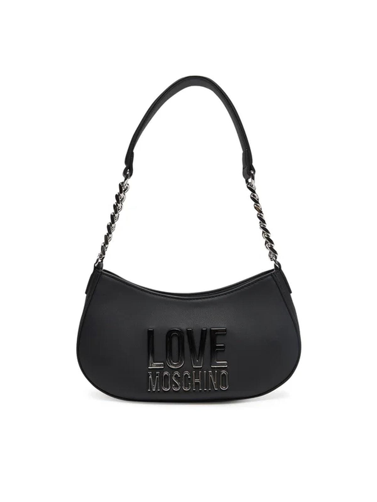 BORSA PU GRS NERO+GALV.NIKEL 