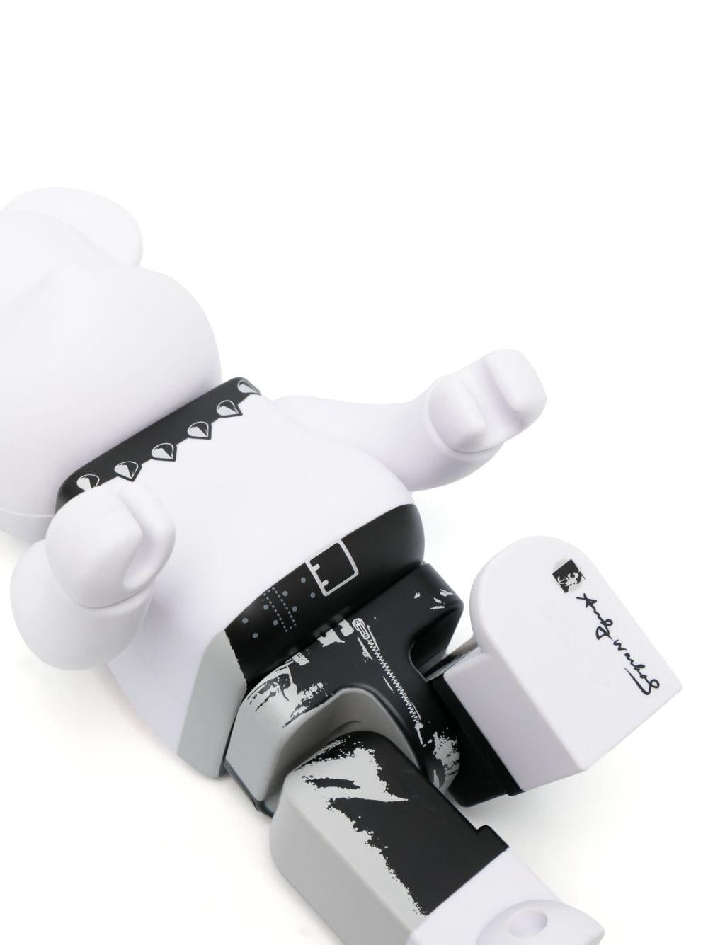 Bianco Bearbrick X Andy Warhol X The Rolling Stones (Sticky Fingers) Set 100% E 400% 19381694/BIANCO MEDICOM TOY