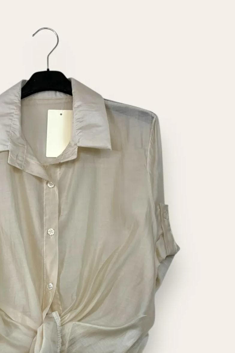 Camicia in tencel 
