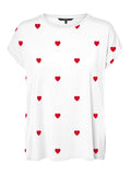 10214302/Snow White RED SALSA VERO MODA