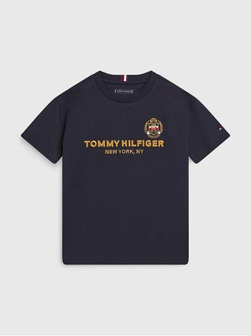 TH NY CREST TEE S/S 