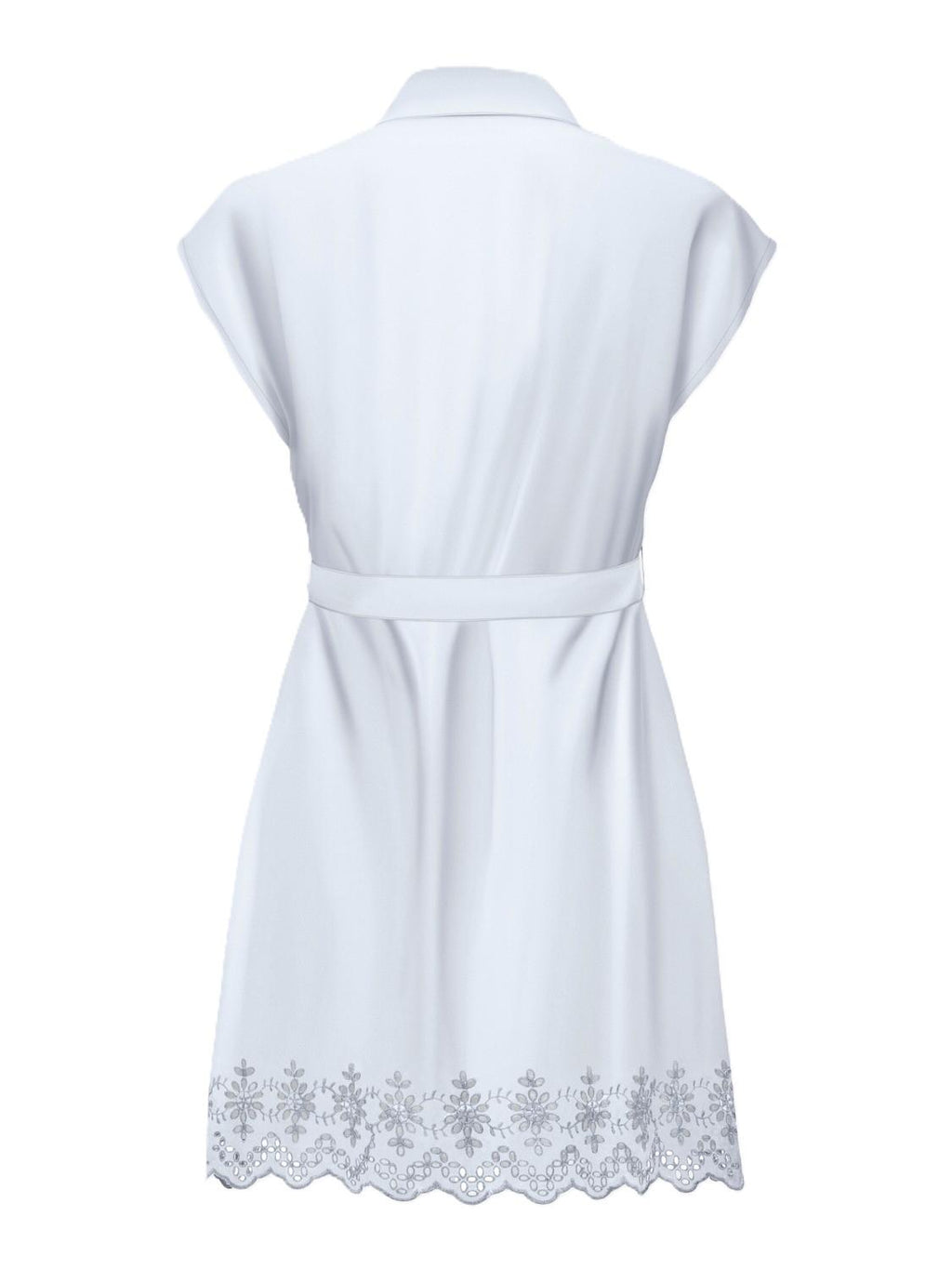 ONLLOU LIFE EMB S/S SHIRT DRESS PTM 
