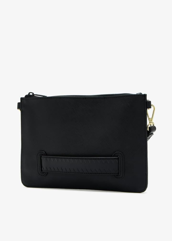 GOLD AND DANGEROUS CROSSOVER CLUTCH 910B8271NSZ/GOLD SPRAYGROUND