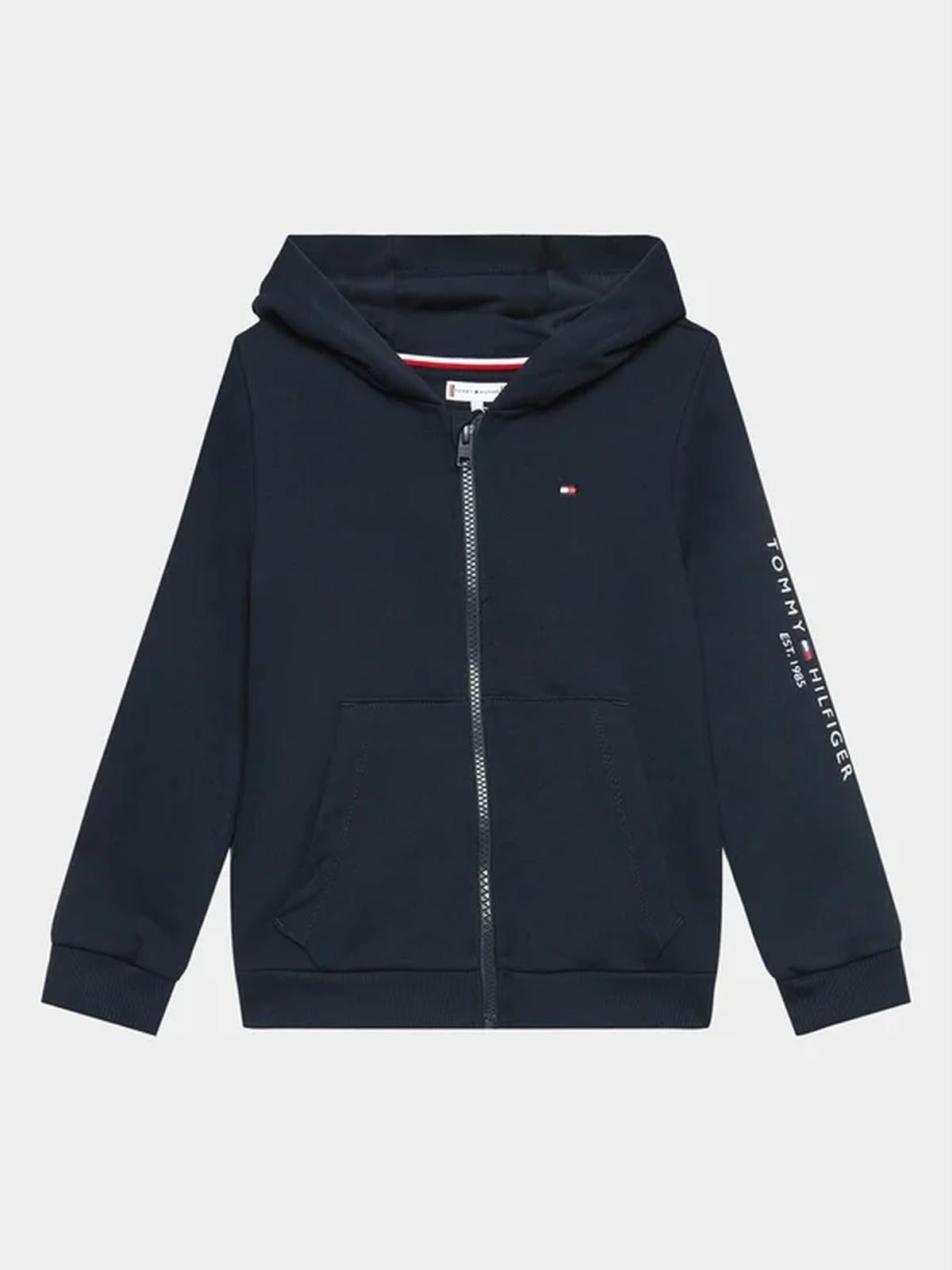 U ESSENTIAL ZIPTHROUGH HOODIE 