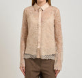 GUESS LS ANTOINETTE LACE SHIRT