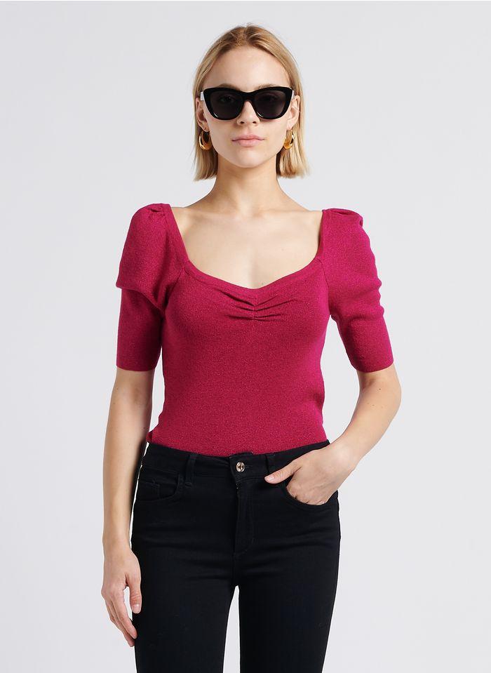 ECS MAGLIA CHIUSA M/C LAMÈ 