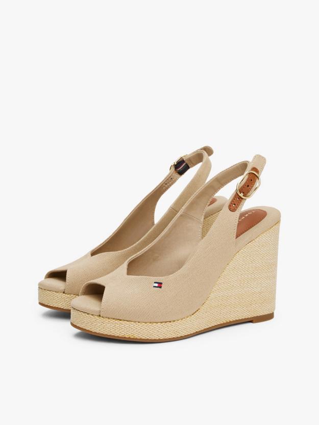 FLAG HIGH WEDGE ESPA FW0FW08597/ACC TOMMY HILFIGER