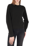 YES ZEE MAGLIA DONNA LUPETTO CROPPED