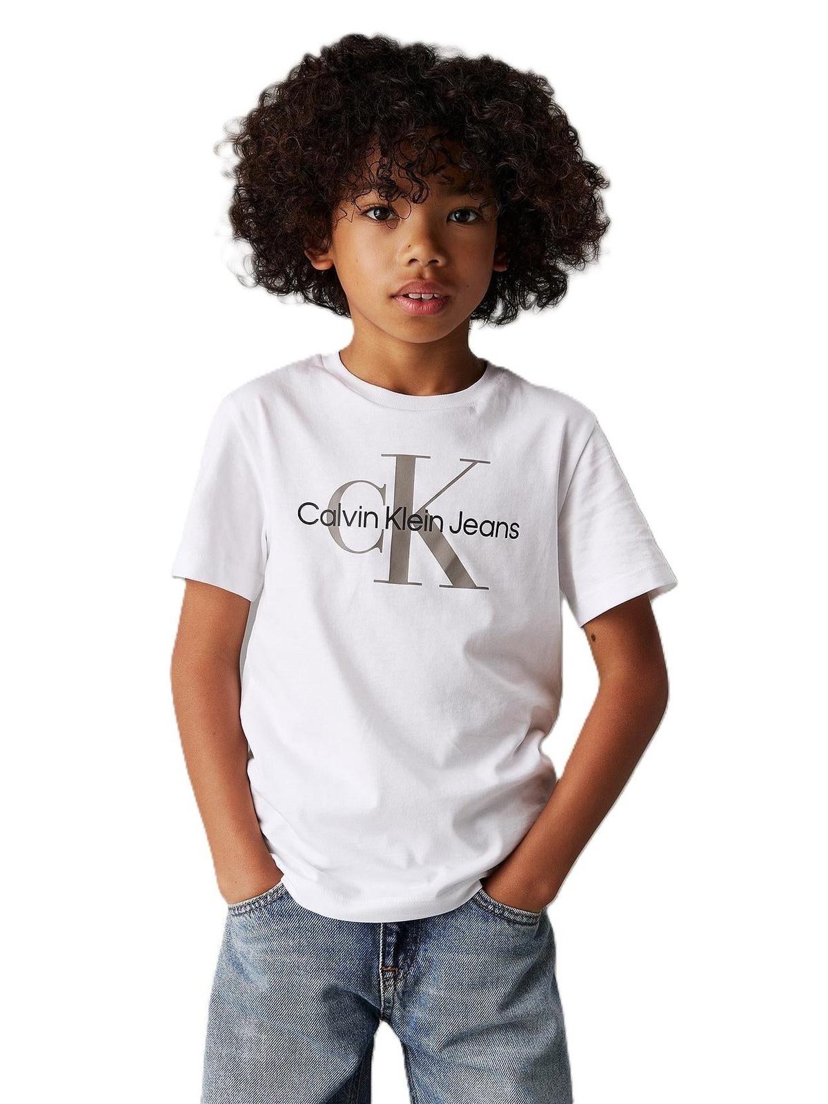 CK MONOGRAM SS T-SHIRT 