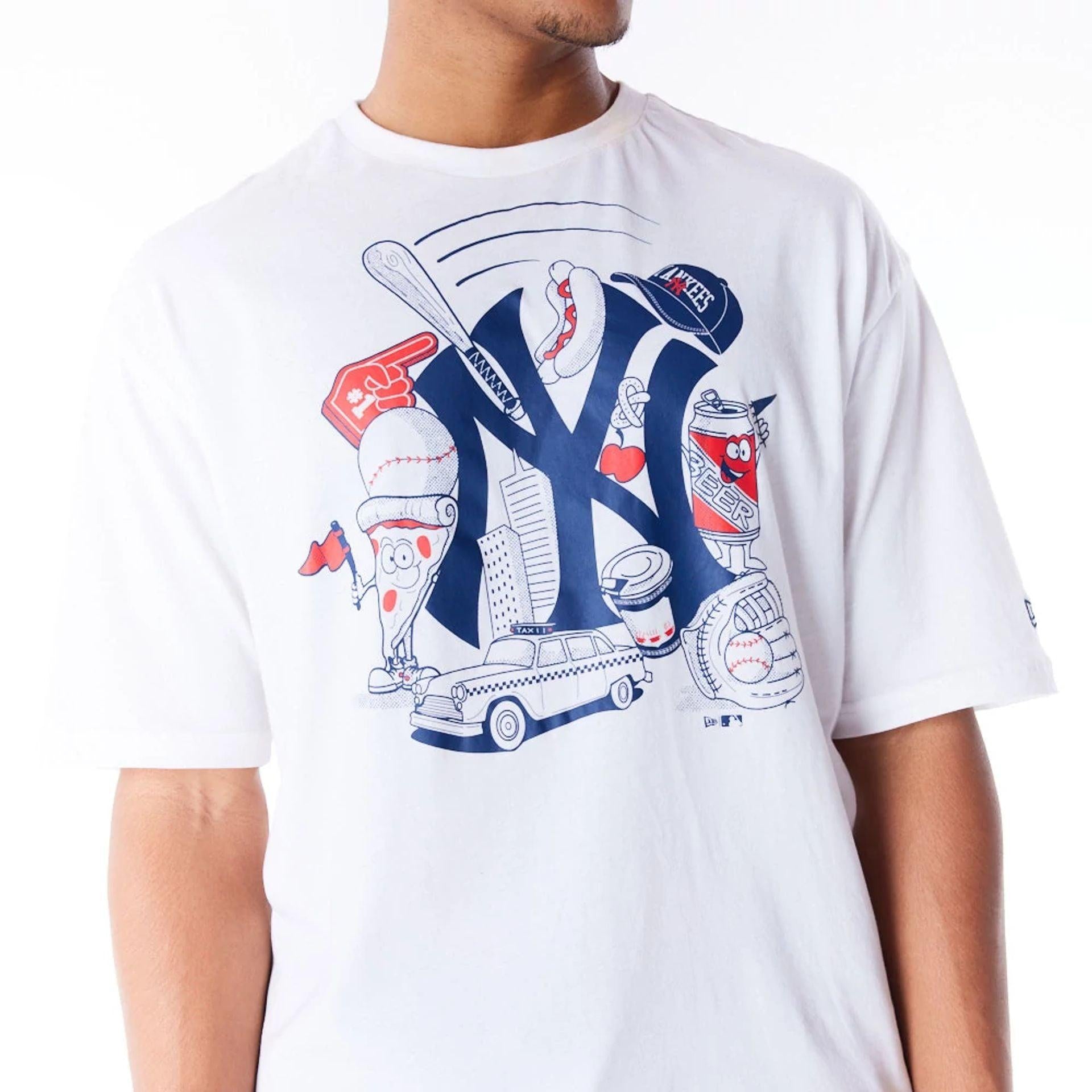 MLB FOOD GRPHC OS TEE NEYYAN  WHINVY 60564755/WHINVY NEW ERA