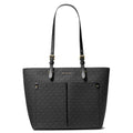 JET SET TRAVEL MD DBLPOCKET TOTE 35F3GTVT3B/BLACK MICHAEL KORS