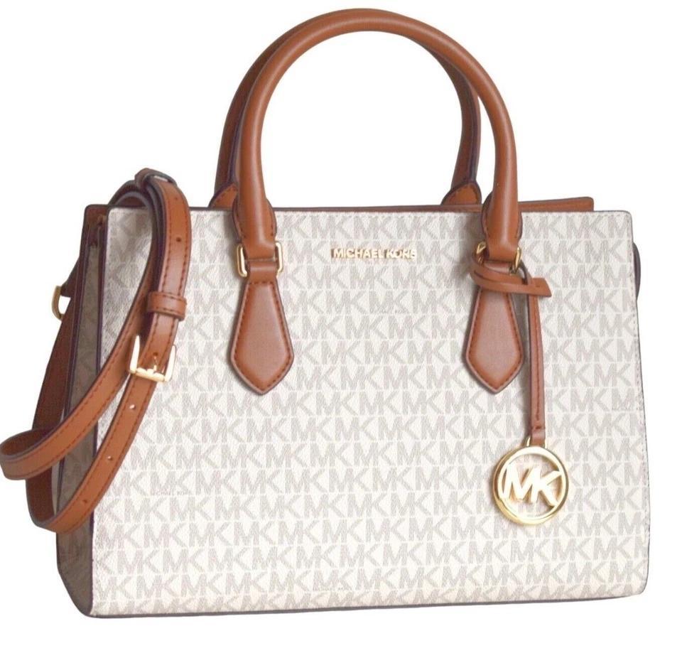 MD CZ SATCHEL SHEILA 35S3G6HS2B/VANILLA MICHAEL KORS