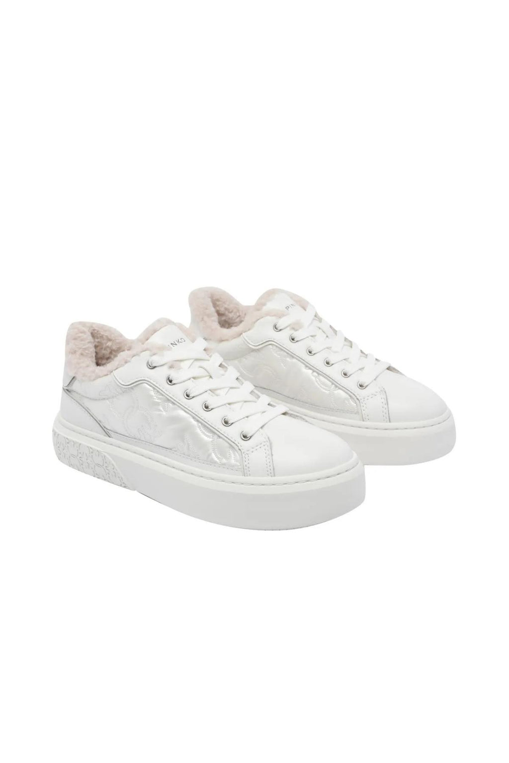 YOKO 21 - SNEAKER CALF LEATHER/MONOGRAM NYLON/LINING 