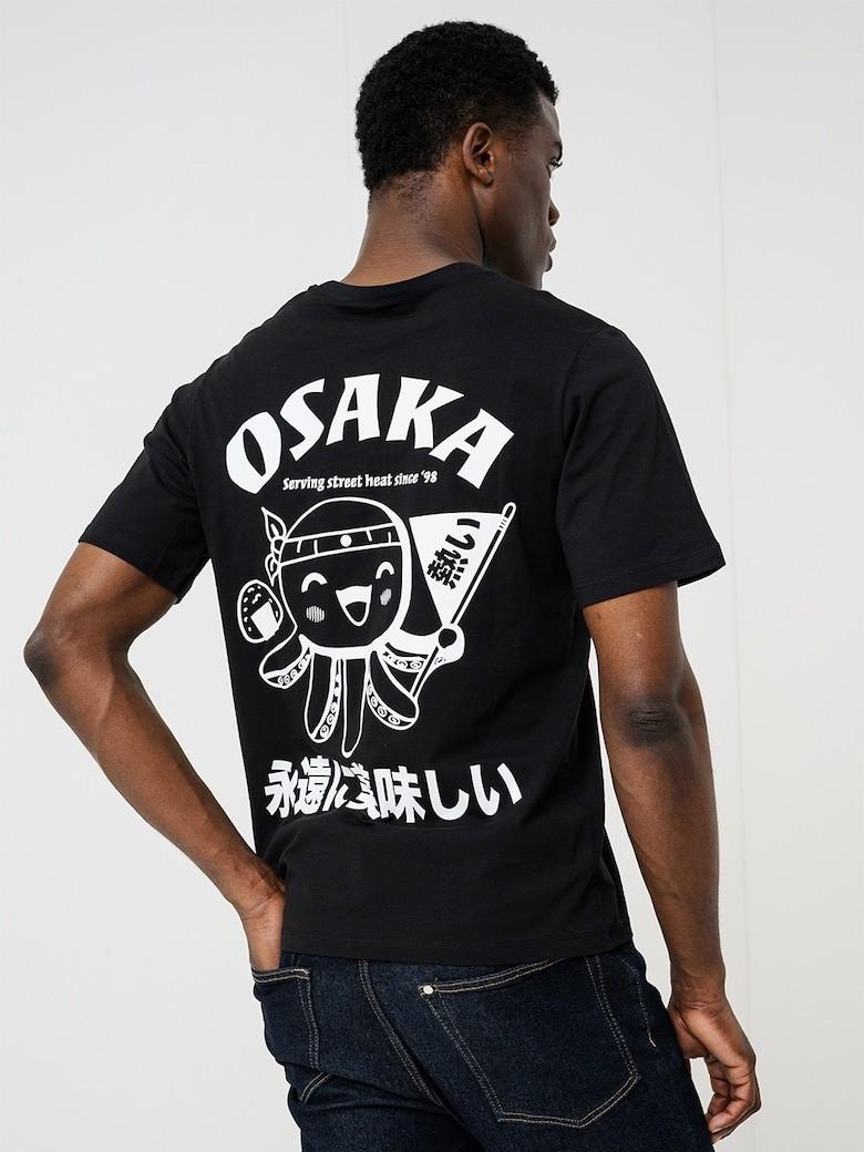 JJOSAKA BACK PRINT TEE SS CREW NECK 