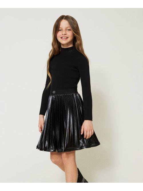 GONNA PLISSE' SPALMATA 232GJ2080/00006 TWINSET