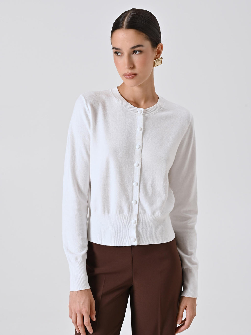 ALPH TE25-315 CARDIGAN BOTTONI 