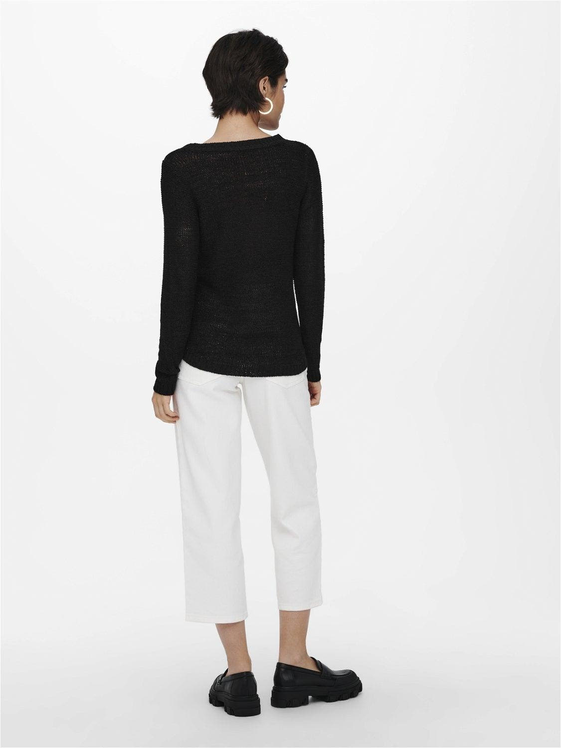 ONLGEENA XO L/S PULLOVER KNT NOOS 
