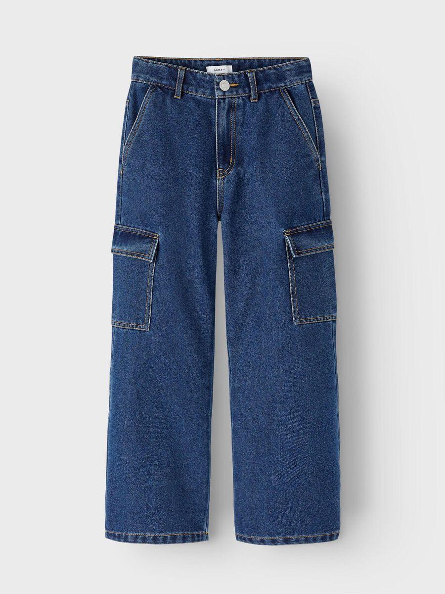 NKFROSE HW WIDE CARGO JEANS 6190-BS NOOS 