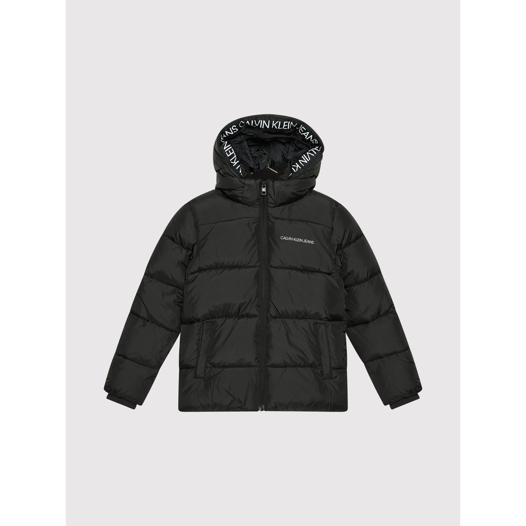 calvin klein puffer jacket no hood