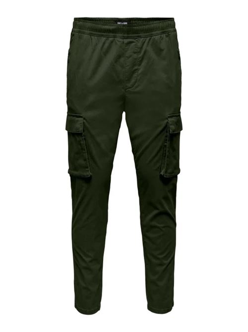 CLOTHING CARGO PANTS ONLY&SONS 22022366/Rosin