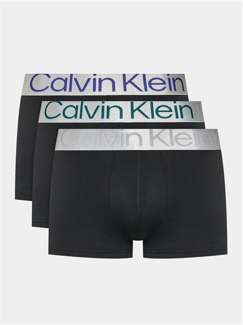 Calvin Klein Trunk 3 Pack in Blue 000NB3130A