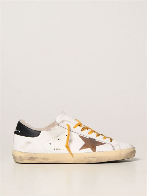 GOLDEN GOOSE DELUXE BRAND GMF00101/F00255210905/WHITE/BROWN/NAVY BLUE
