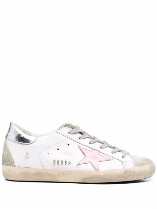 GOLDEN GOOSE DELUXE BRAND GWF00102/F00243581482/WHITE/ORCHID/SILVER