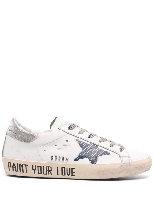 GOLDEN GOOSE DELUXE BRAND GWF00270/F00247410654/WHITE/BLU/SILVER